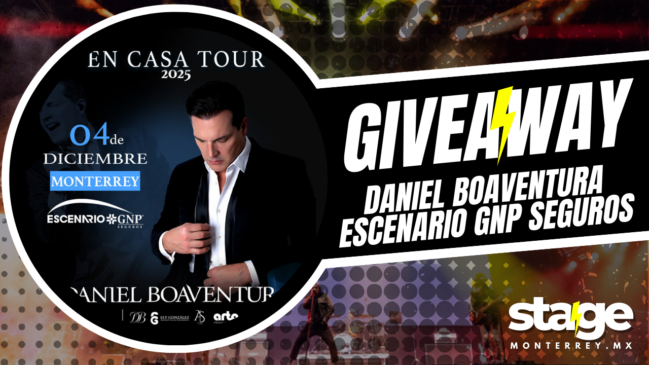 DANIEL BOAVENTURA GIVEAWAY EN ESCENARIO GNP SEGUROS 2025