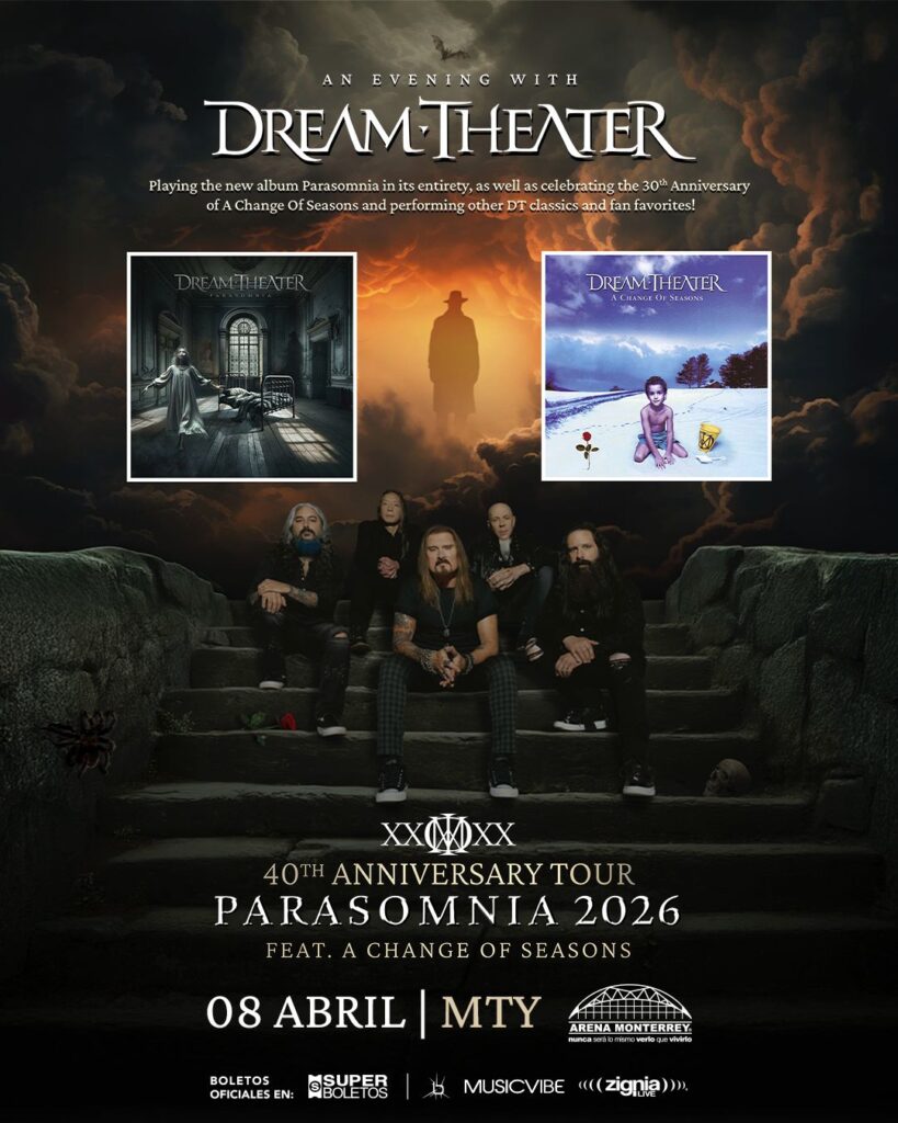 DREAM THEATER MONTERREY 2026 ARENA MONTERREY