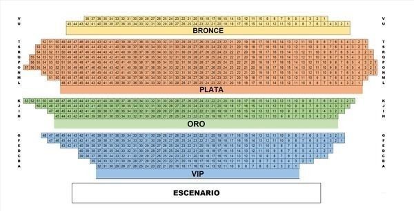 Mapa Auditorio San Pedro