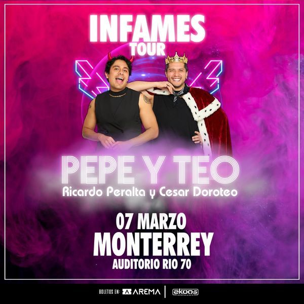 PEPE Y TEO MONTERREY 2026 AUDITORIO RÍO 70