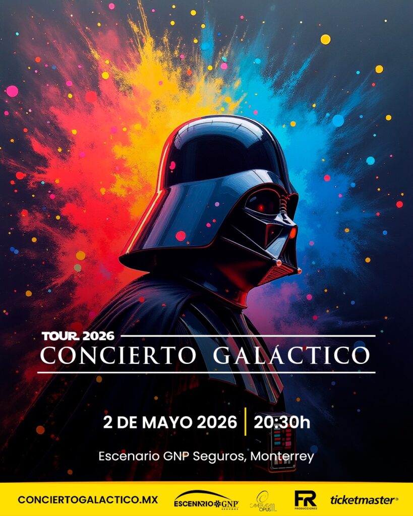 CONCIERTO GALÁCTICO MONTERREY 2026 ESCENARIO GNP SEGUROS
