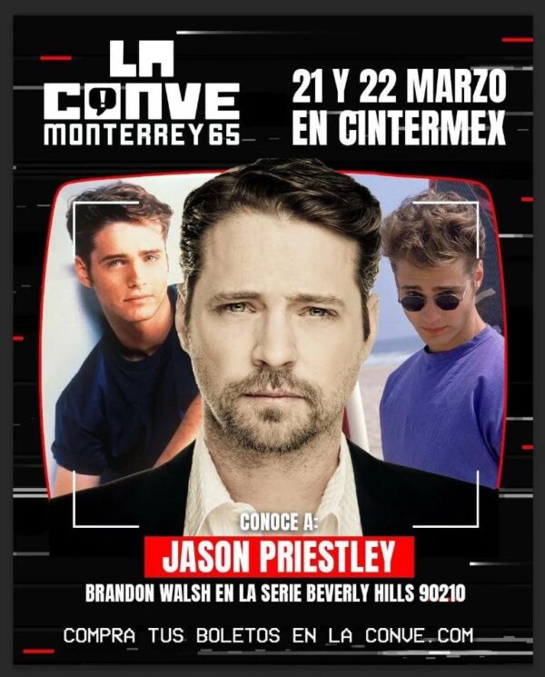 JASON PRIESTLEY PRIMER INVITADO A LA CONVE 65
