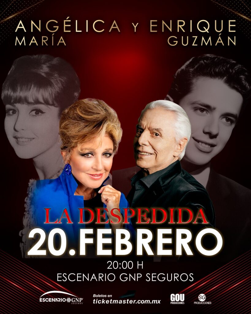 ANGÉLICA MARÍA Y ENRIQUE GUZMÁN MONTERREY 2026 ESCENARIO GNP SEGUROS