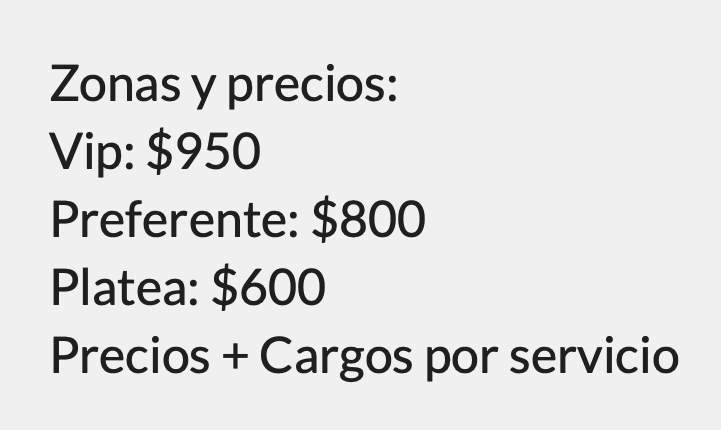 PRECIOS EL SEDUCTOR HUMBERTO ZURITA MONTERREY 2026 AUDITORIO RÍO 70