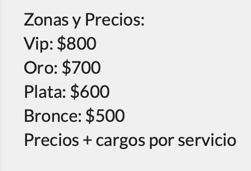 PRECIOS LA DAMA DE NEGRO MONTERREY 2026 TEATRO DE LA CIUDAD