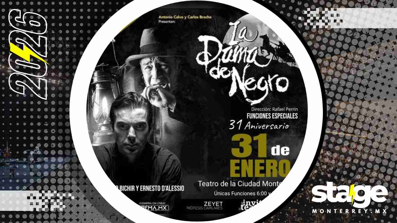 LA DAMA DE NEGRO MONTERREY 2026 TEATRO DE LA CIUDAD