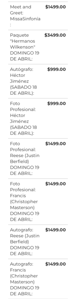 PRECIOS DESERTCON MONTERREY 2026 NAVE LEWIS