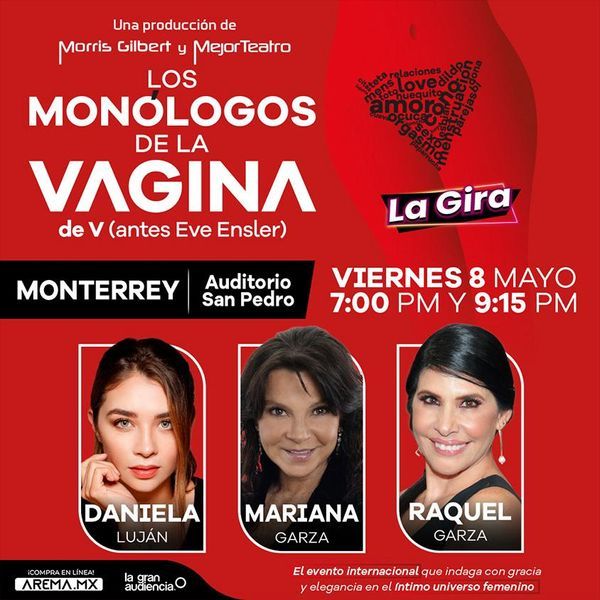 LOS MONÓLOGOS DE LA VAGINA MONTERREY 2026 AUDITORIO SAN PEDRO