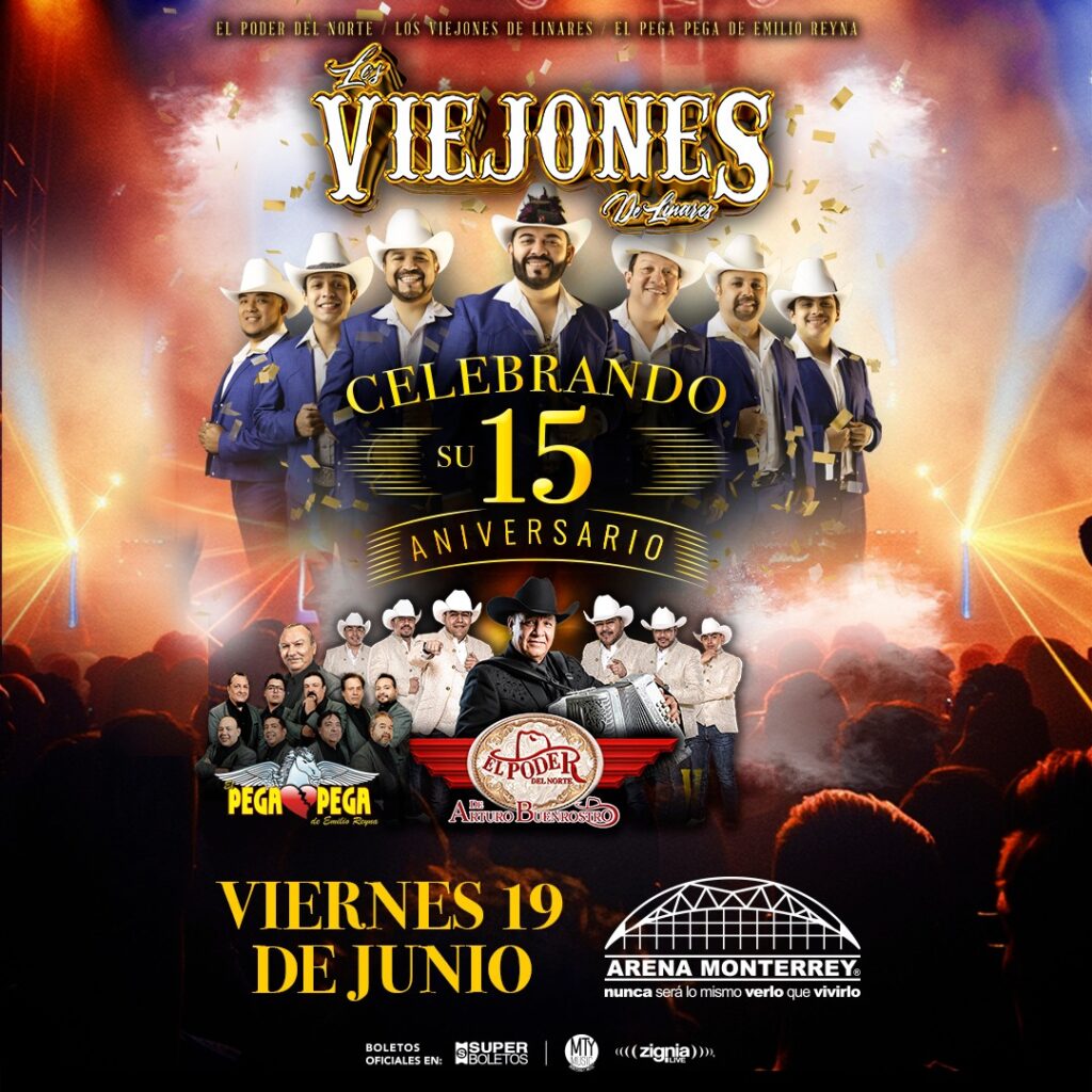 LOS VIEJONES DE LINARES MONTERREY 2026 ARENA MONTERREY