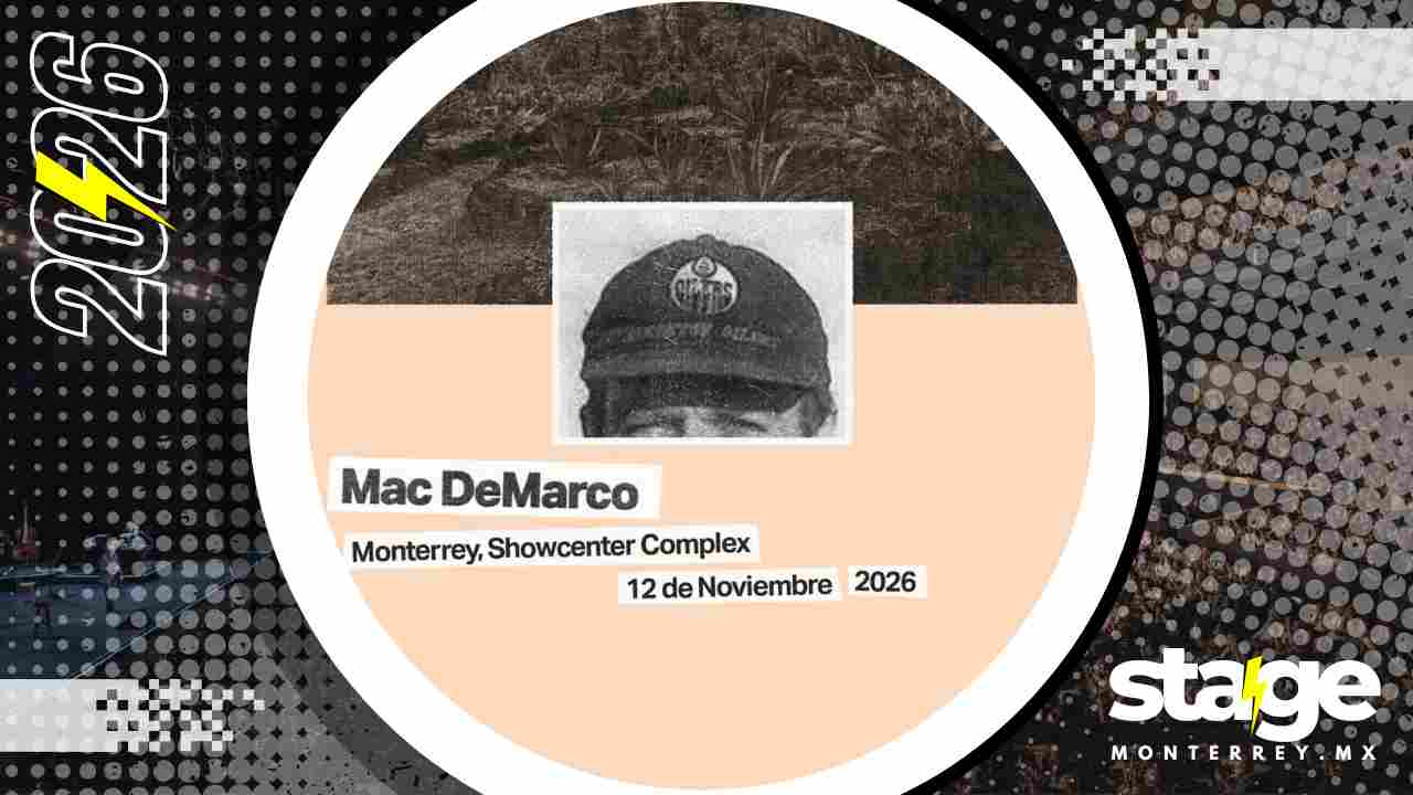 MAC DEMARCO MONTERREY 2026 SHOWCENTER COMPLEX