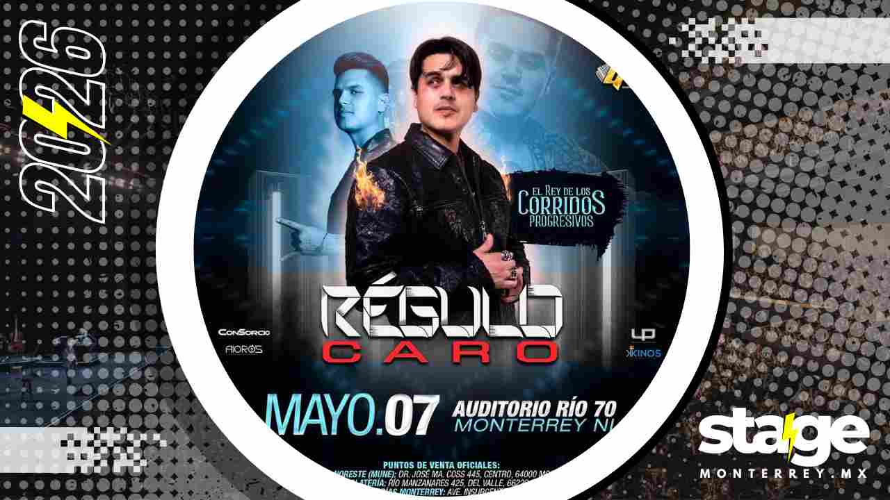 RÉGULO CARO MONTERREY 2026 AUDITORIO RÍO 70