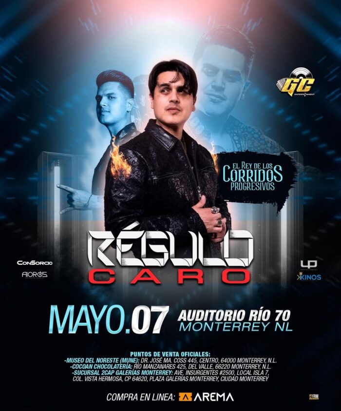RÉGULO CARO MONTERREY 2026 AUDITORIO RÍO 70
