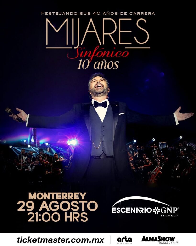 MIJARES SINFÓNICO MONTERREY 2026 ESCENARIO GNP SEGUROS