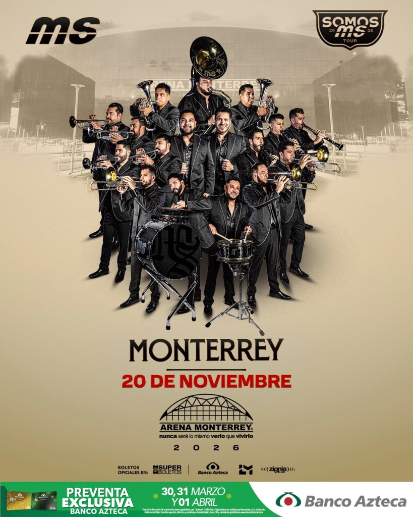BANDA MS MONTERREY 2026 ARENA MONTERREY