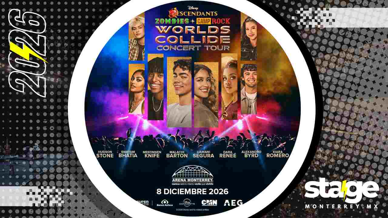 DISNEY WORLDS COLLIDE CONCERT TOUR ARENA MONTERREY 2026