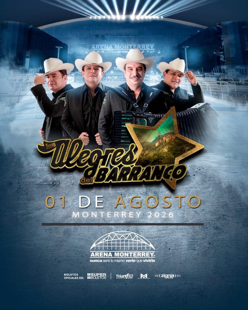 LOS ALEGRES DEL BARRANCO MONTERREY 2026 ARENA MONTERREY