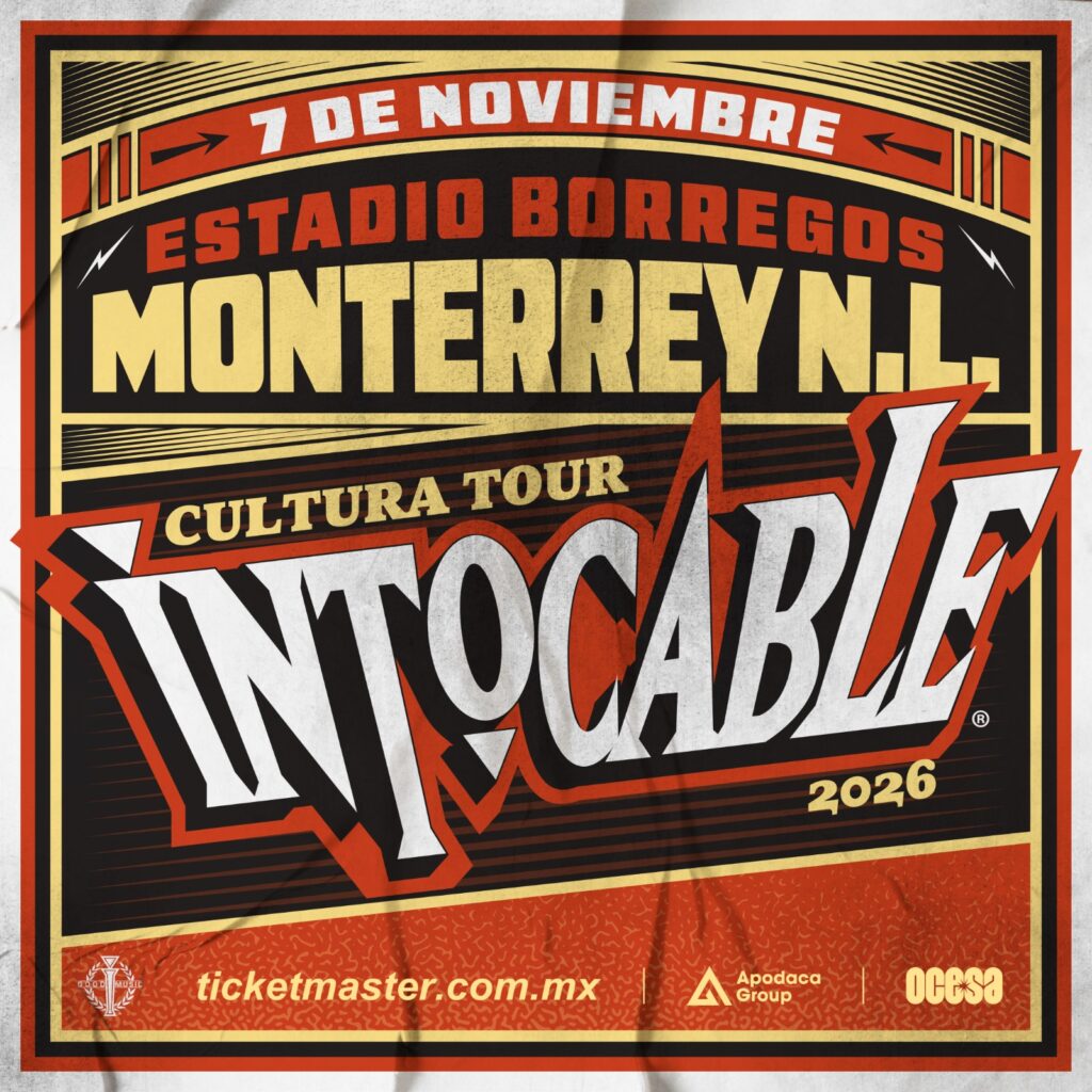 INTOCABLE MONTERREY 2026 ESTADIO BORREGOS