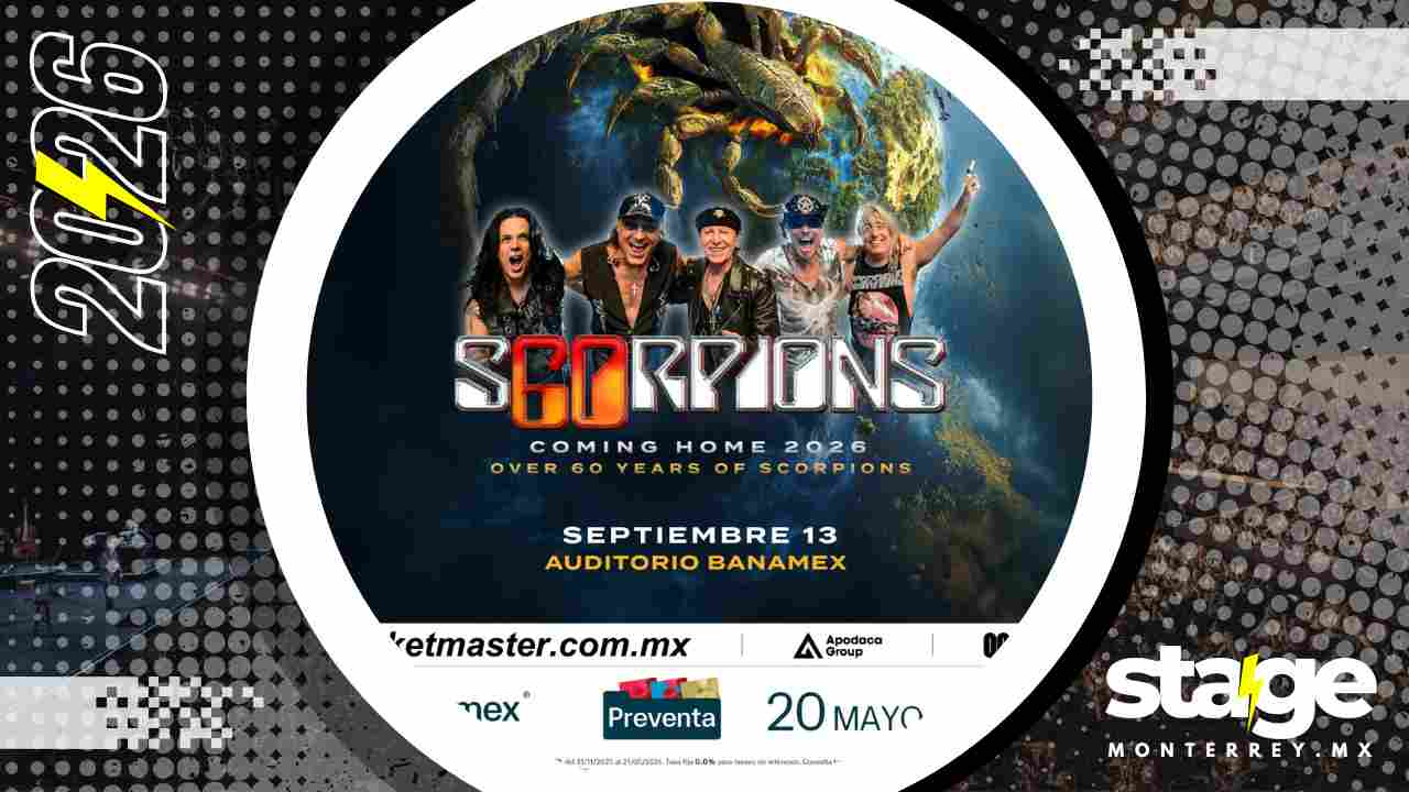 SCORPIONS MONTERREY 2026 AUDITORIO BANAMEX
