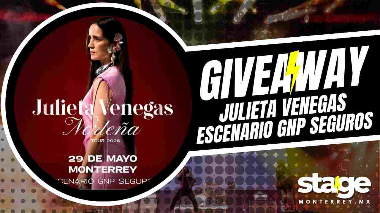 JULIETA VENEGAS GIVEAWAY 2026 ESCENARIO GNP SEGUROS