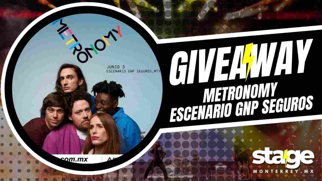 METRONOMY GIVEAWAY 2026 ESCENARIO GNP SEGUROS