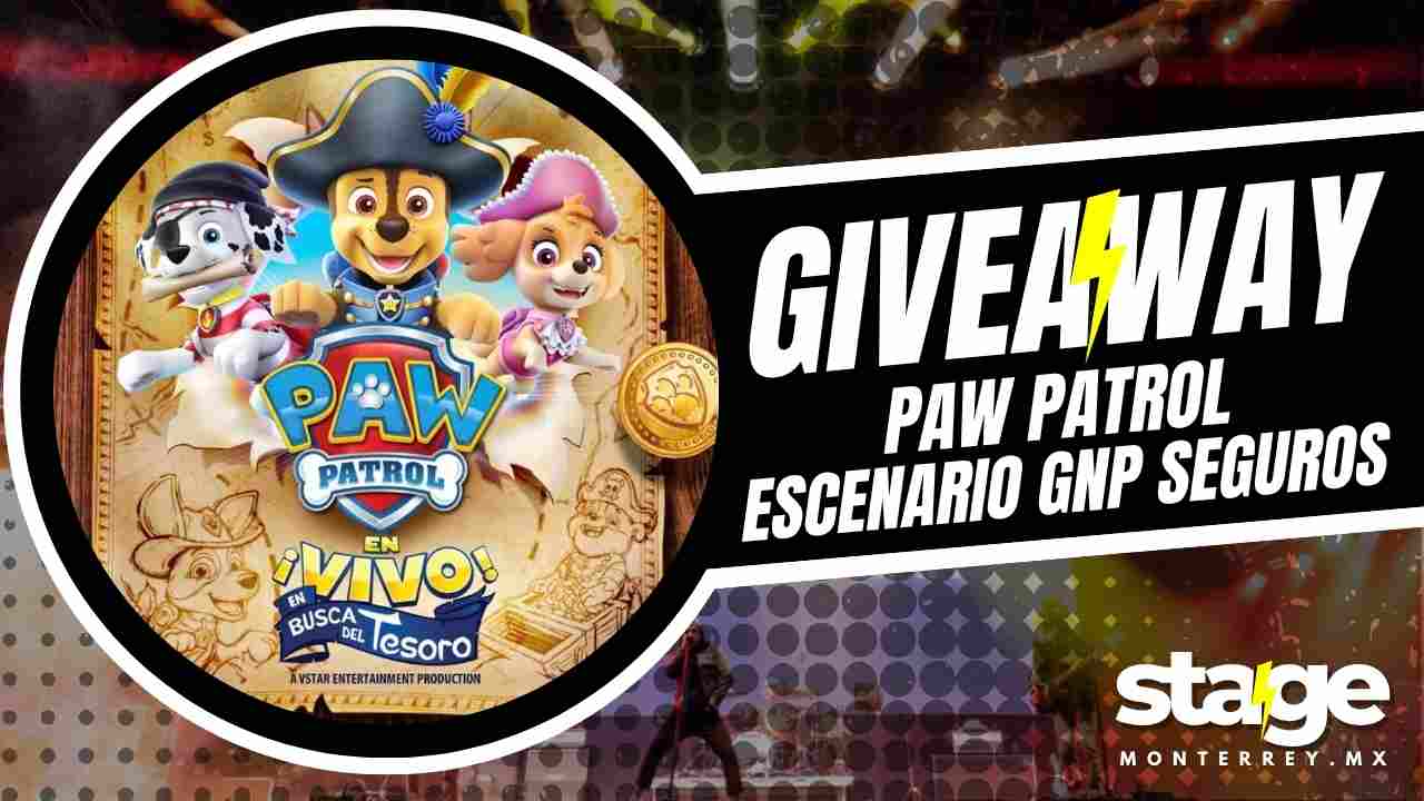 PAW PATROL GIVEAWAY 2026 ESCENARIO GNP SEGUROS