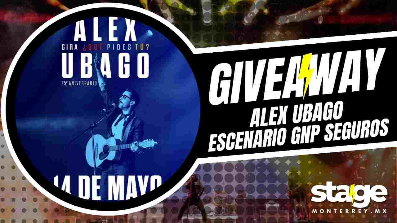 ALEX UBAGO GIVEAWAY 2026 ESCENARIO GNP SEGUROS