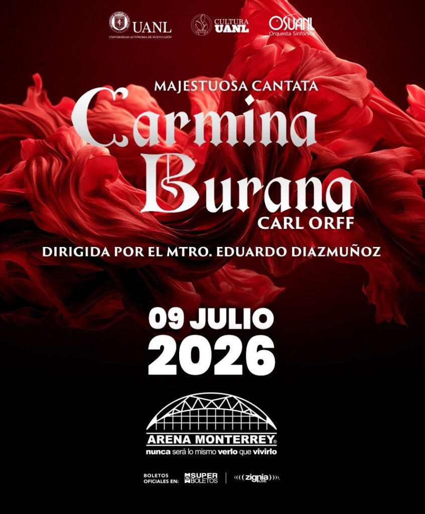 CARMINA BURANA MONTERREY 2026 ARENA MONTERREY