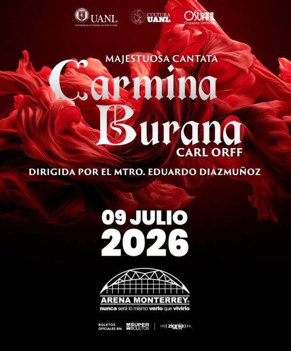 CARMINA BURANA MONTERREY 2026 ARENA MONTERREY