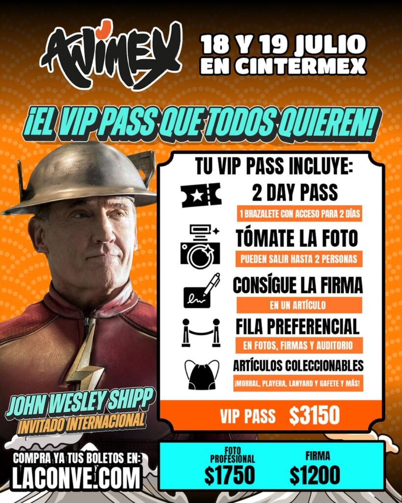 PRECIOS JOHN WESLEY SHIPP ANIMEX MONTERREY 2026 CINTERMEX