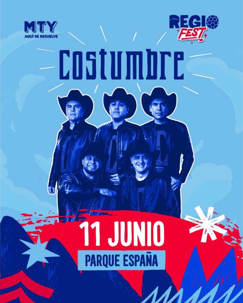 COSTUMBRE EN REGIO FEST MONTERREY 2026 PARQUE ESPAÑA