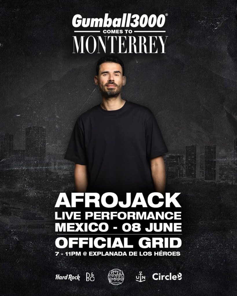 AFROJACK MONTERREY 2026 GUMBALL 3000