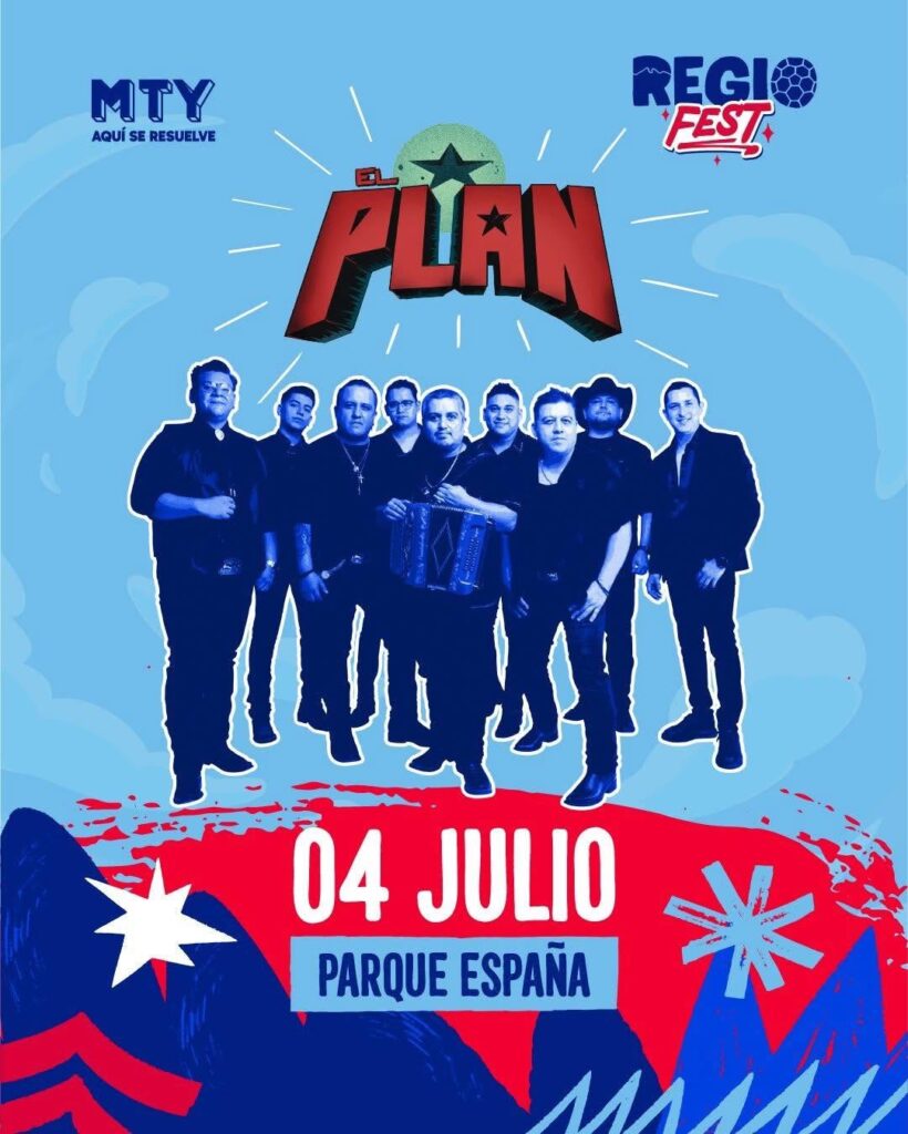 EL PLAN EN REGIO FEST MONTERREY 2026 PARQUE ESPAÑA