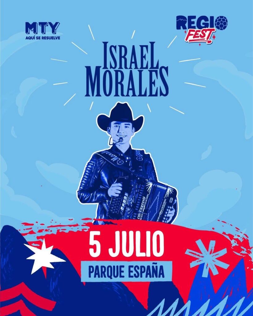 ISRAEL MORALES EN REGIO FEST MONTERREY 2026 PARQUE ESPAÑA