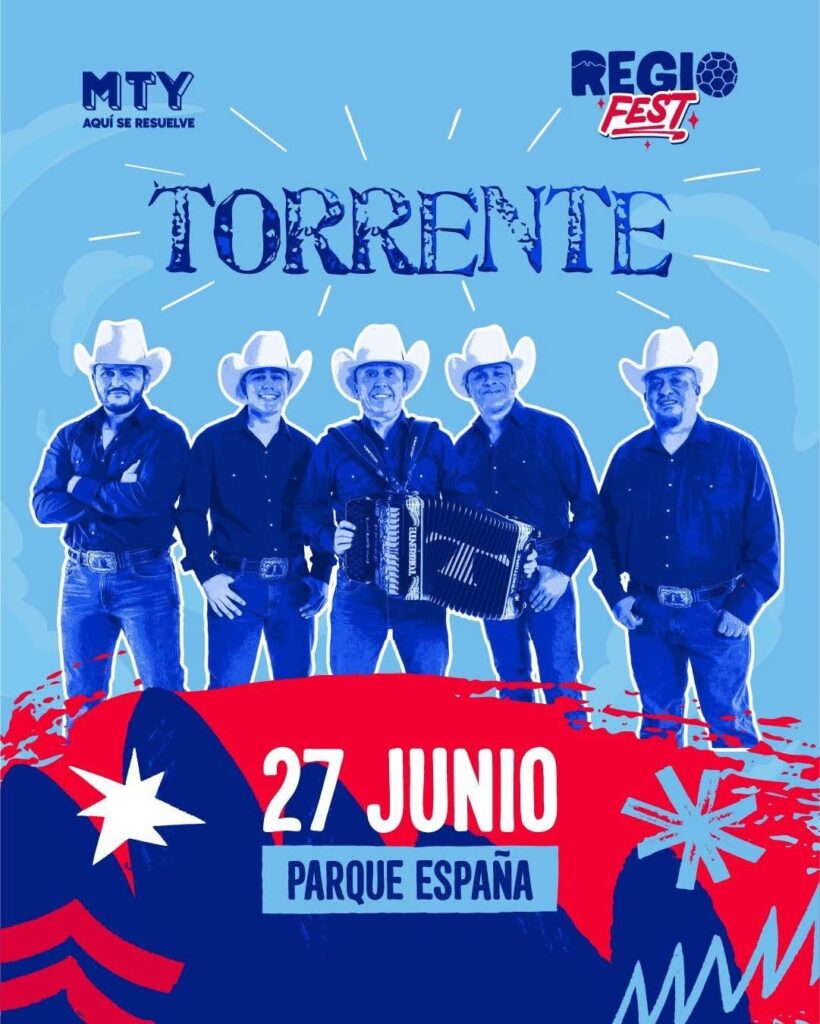 TORRENTE EN REGIO FEST MONTERREY 2026 PARQUE ESPAÑA