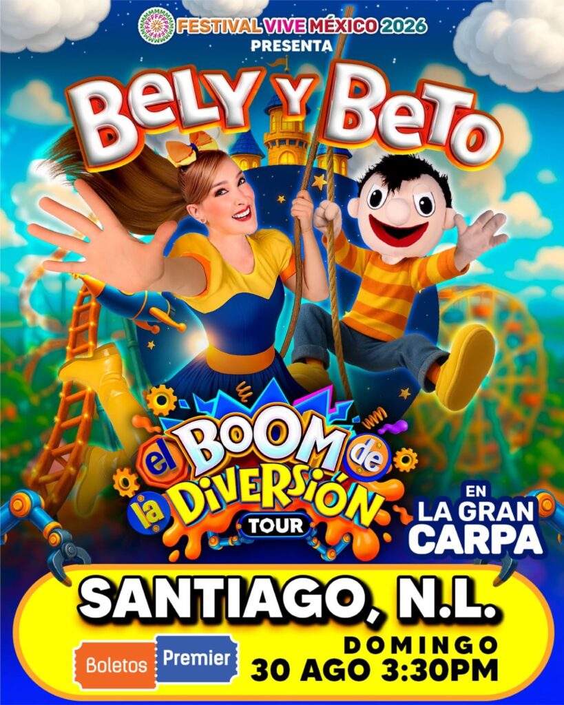 BELY Y BETO FESTIVAL VIVE MÉXICO 2026 SANTIAGO NL