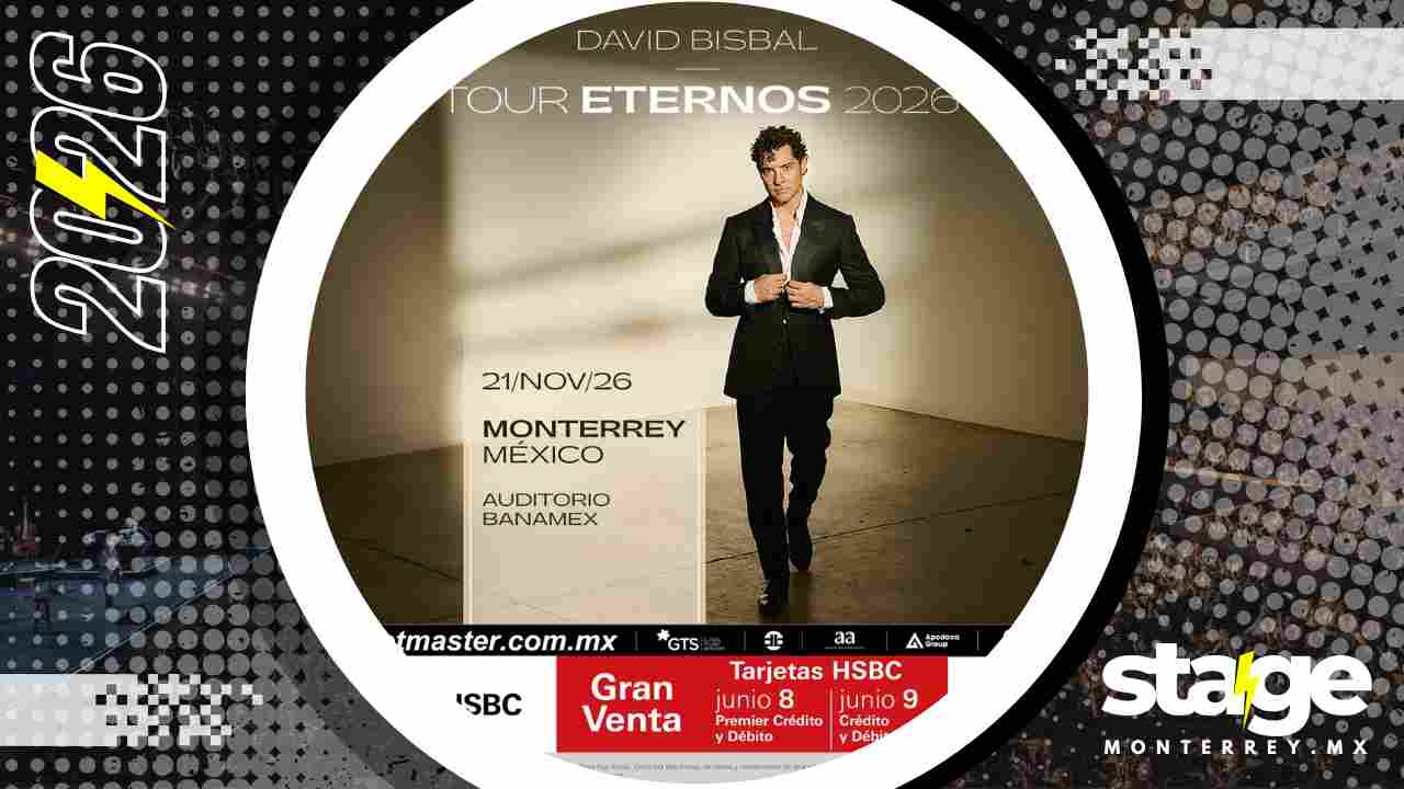 DAVID BISBAL MONTERREY 2026 AUDITORIO BANAMEX