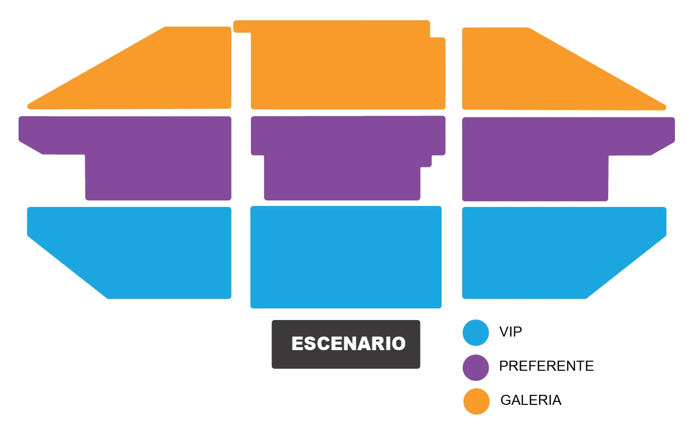 MAPA AUDITORIO RÍO 70