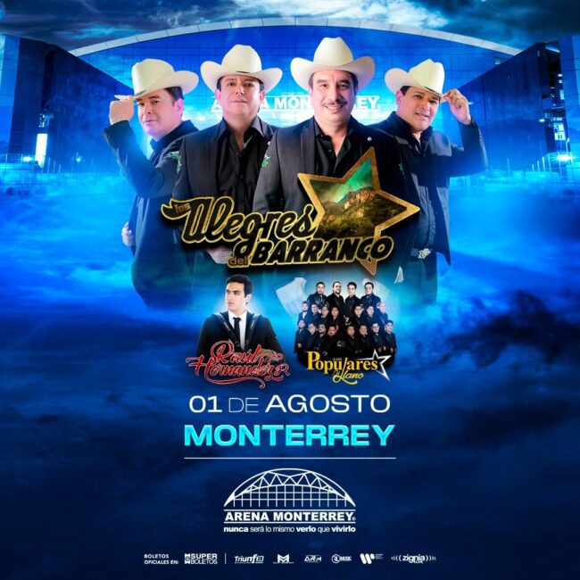 LOS ALEGRES DEL BARRANCO EN Arena Monterrey