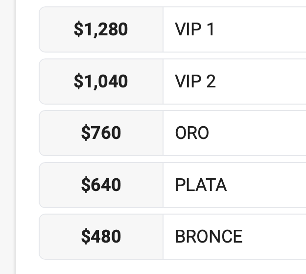 PRECIOS ANNIE MONTERREY 2026 AUDITORIO SAN PEDRO