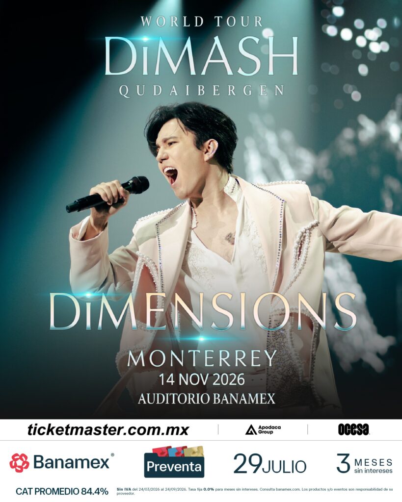 DIMASH QUDAIBERGEN MONTERREY 2026 AUDITORIO BANAMEX