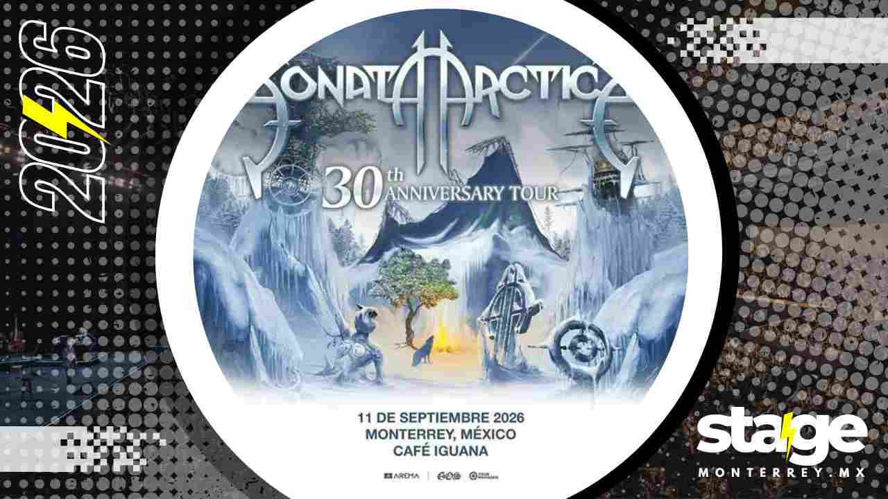 SONATA ARCTICA MONTERREY 2026 CAFÉ IGUANA
