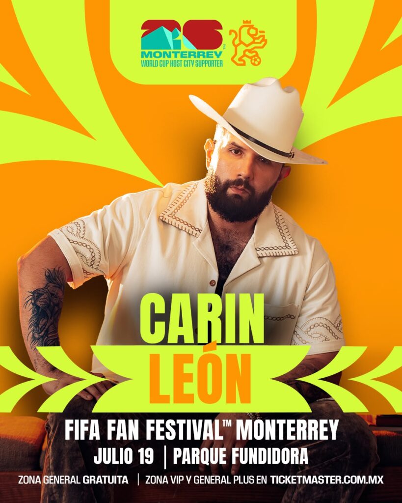 CARIN LEÓN FIFA FAN FESTIVAL MONTERREY 2026