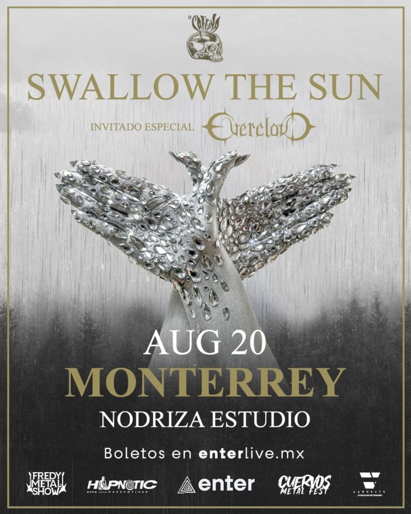 SWALLOW THE SUN MONTERREY 2026 NODRIZA ESTUDIO