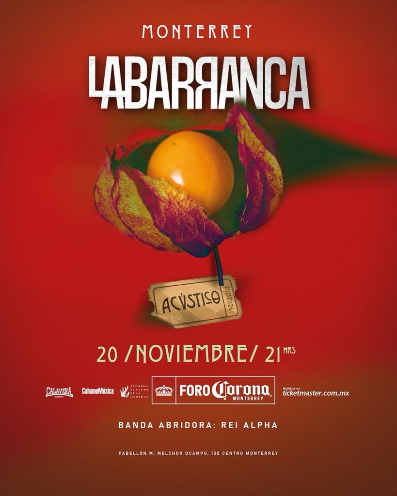 LA BARRANCA MONTERREY 2026 FORO CORONA
