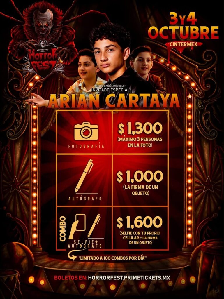 PRECIOS HORROR FEST MONTERREY 2026 CINTERMEX