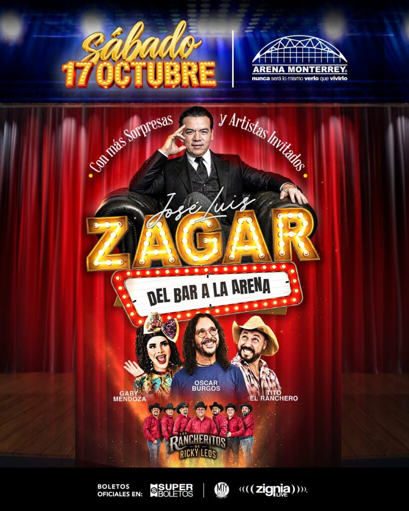 JOSÉ LUIS ZAGAR DEL BAR A LA ARENA 2026 ARENA MONTERREY