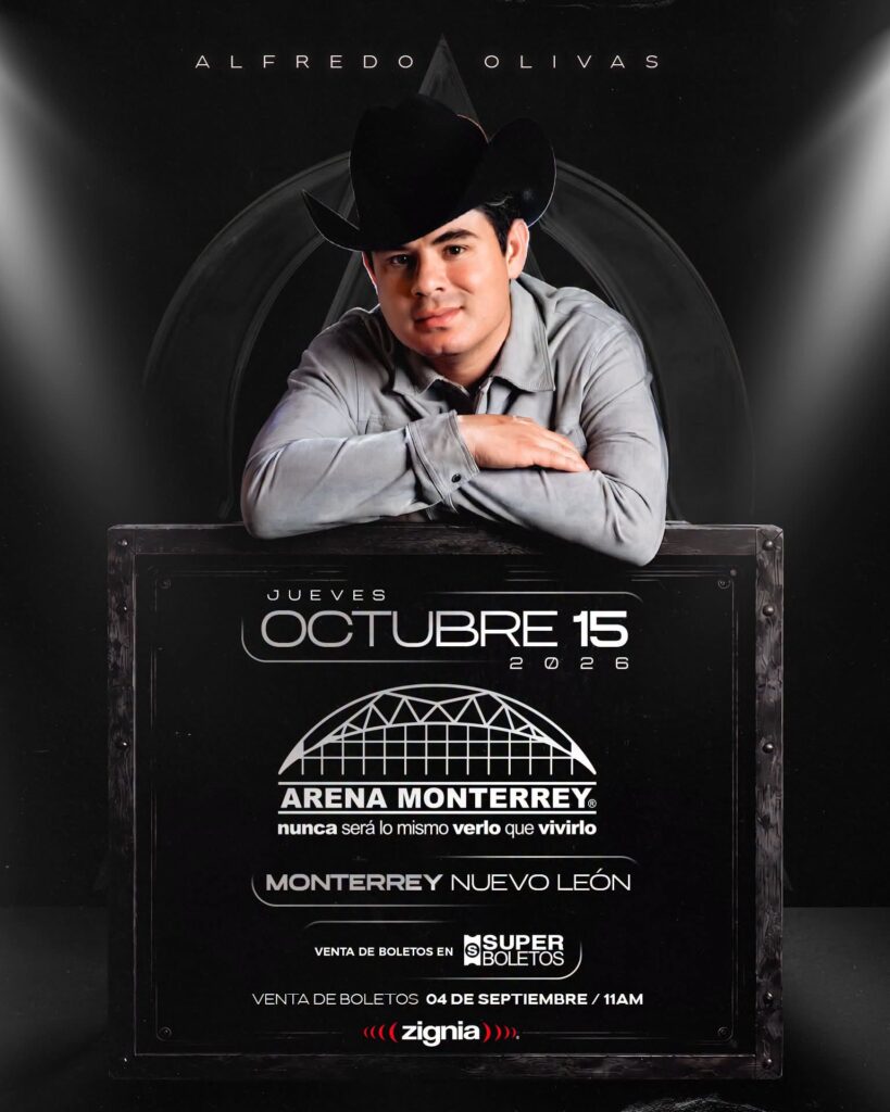 ALFREDO OLIVAS MONTERREY 2026 ARENA MONTERREY