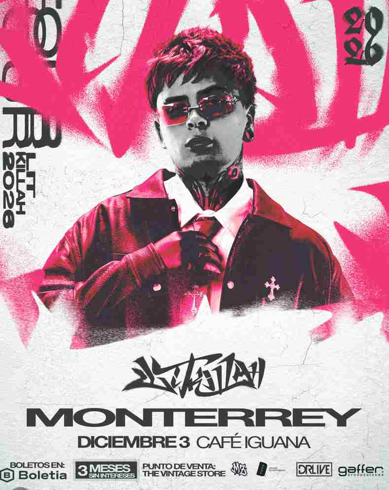 LIT KILLAH MONTERREY 2026 CAFÉ IGUANA