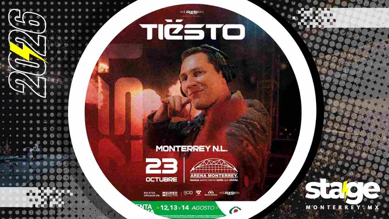TIESTO MONTERREY 2026 ARENA MONTERREY