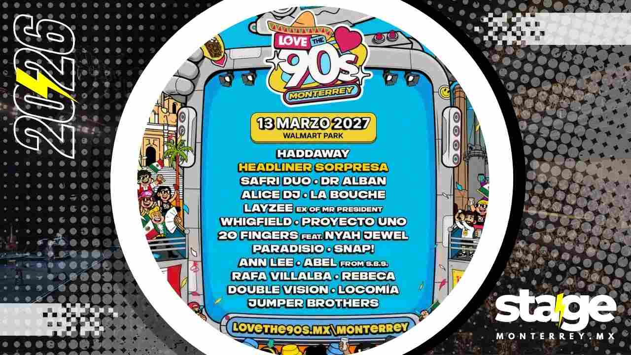 LOVE THE 90S MONTERREY 2027 WALMART PARK